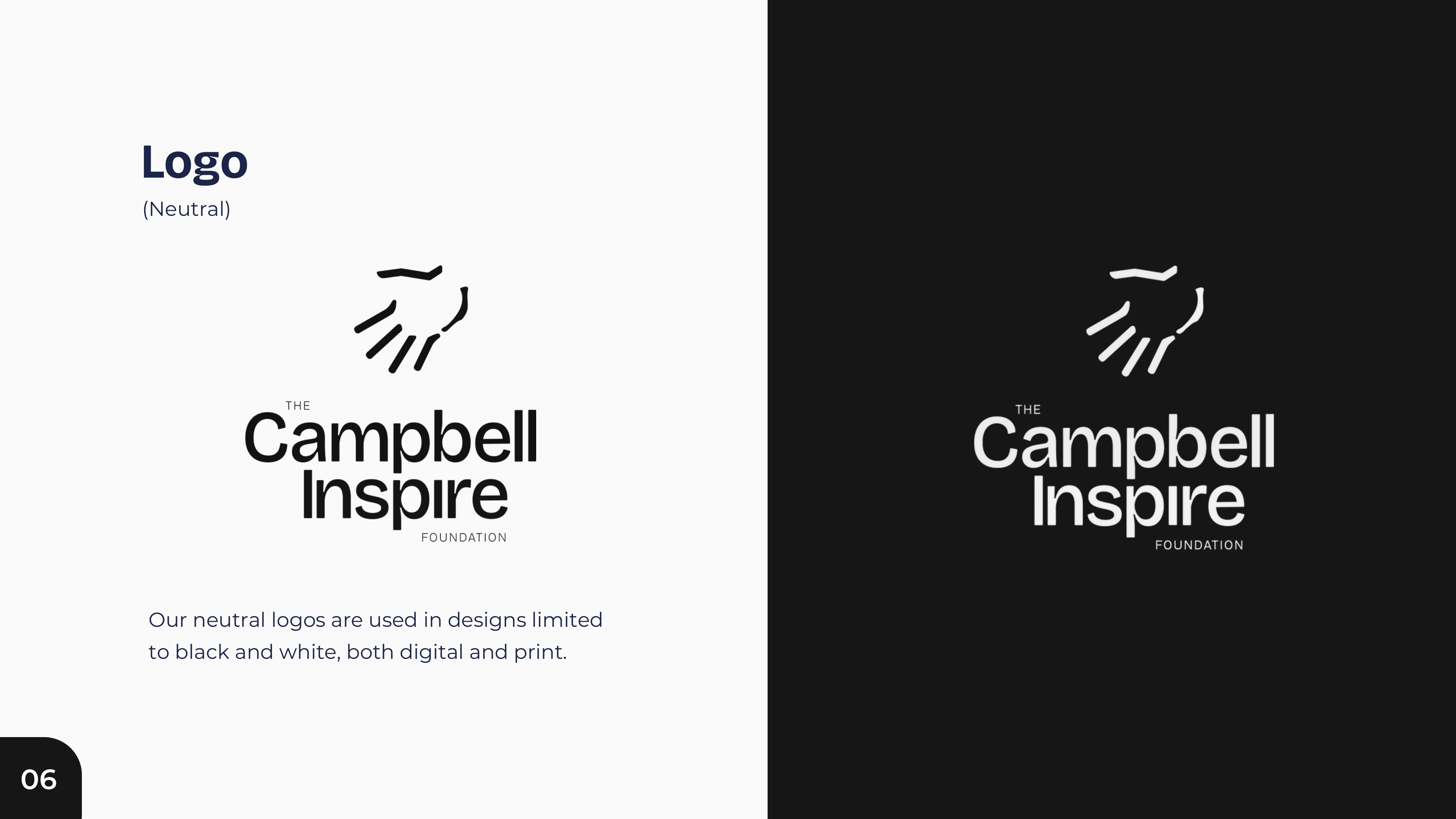 Campbell Inspire Foundation Visual Guide - Page 6